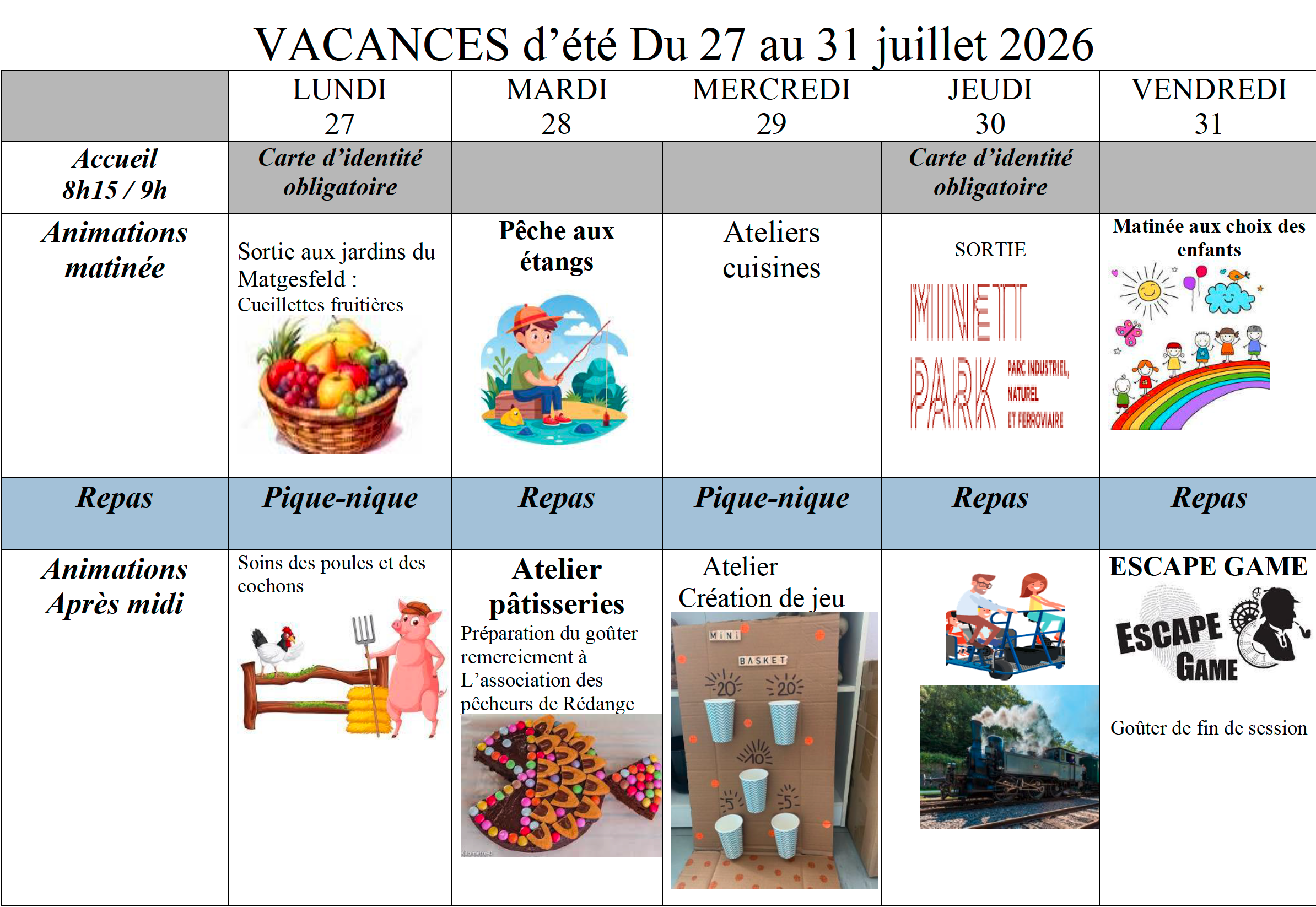 27 au 31 jui 2026