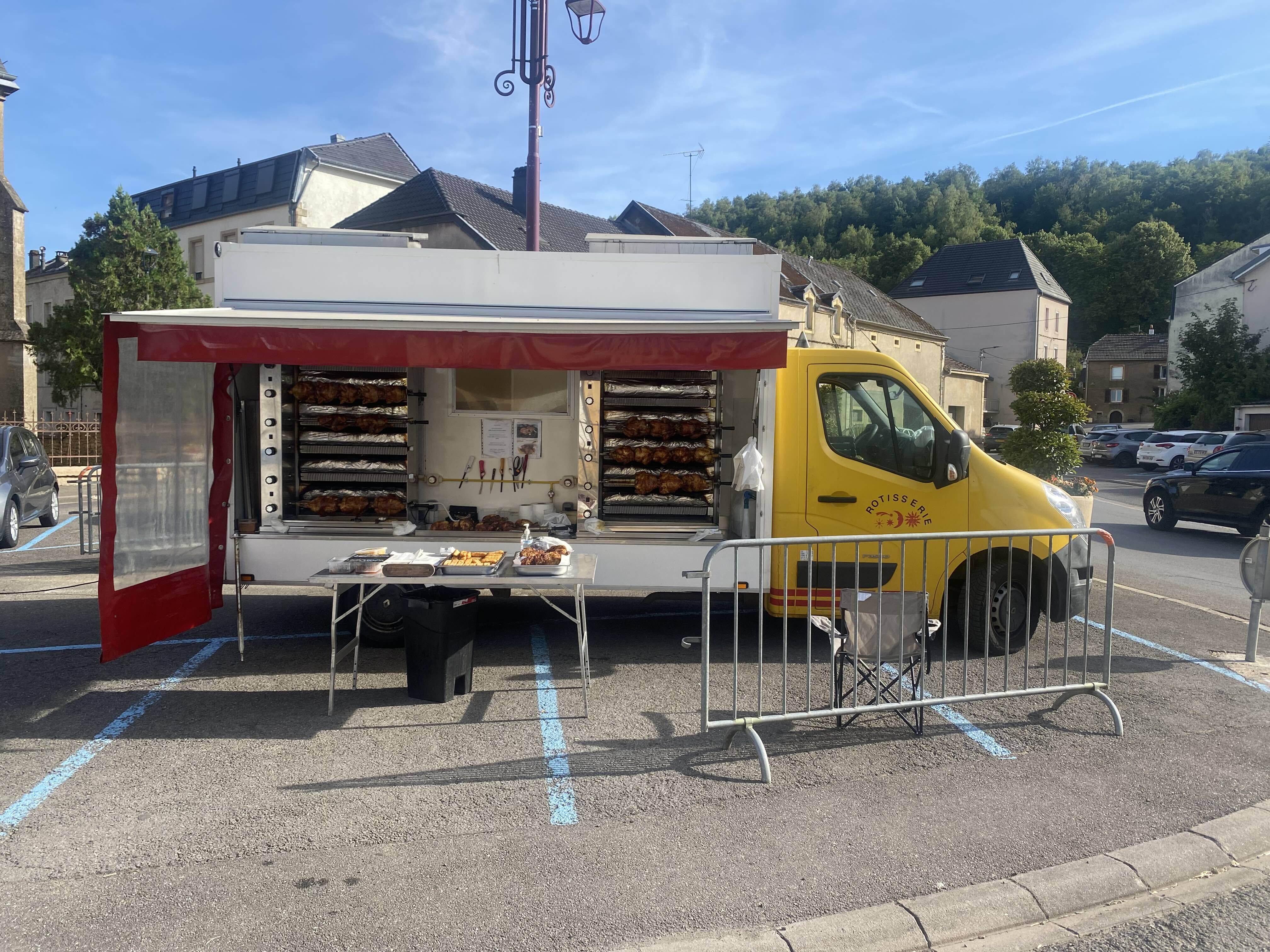 Camion rotisserie