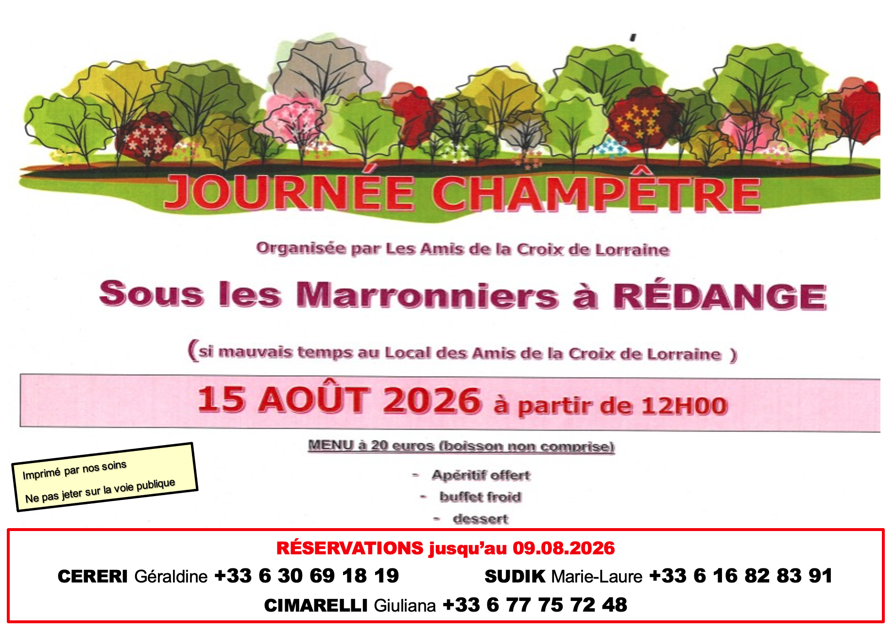 Journée champêtre