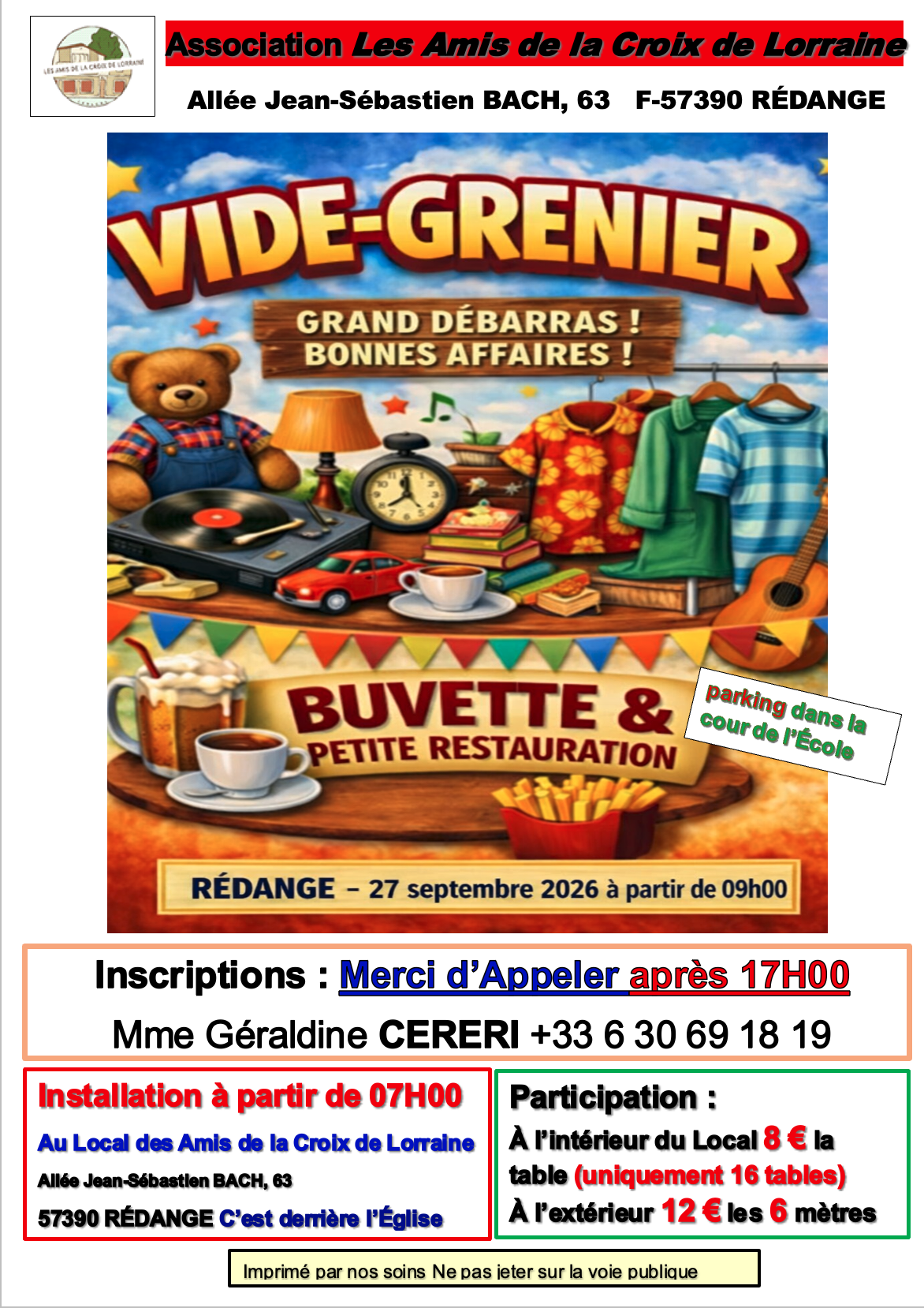Vide grenier